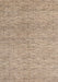 Contemporary Dark Almond Brown Modern Rug, con294