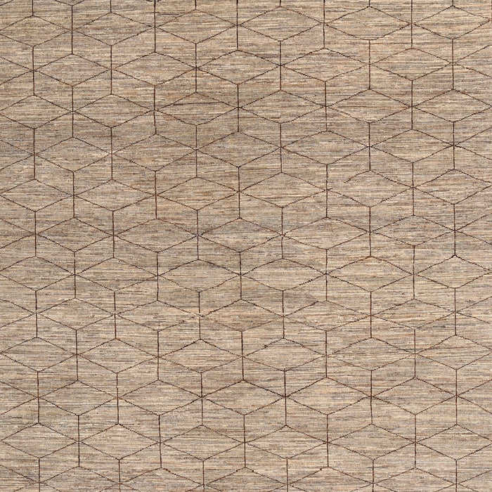 Machine Washable Contemporary Dark Almond Brown Rug, wshcon294