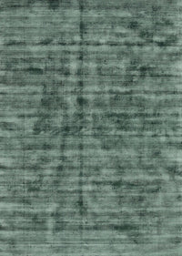 Machine Washable Contemporary Green Rug, wshcon2951