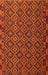 Contemporary Mahogany Brown Oriental Rug, con2953