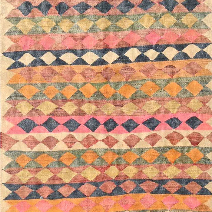 Machine Washable Contemporary Rust Pink Rug, wshcon2959