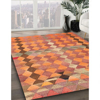 Contemporary Red Oriental Rug, con2962