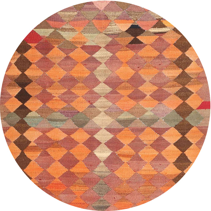 Sideview of Contemporary Red Oriental Rug, con2962