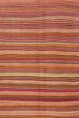 Contemporary Orange Oriental Rug, con2964