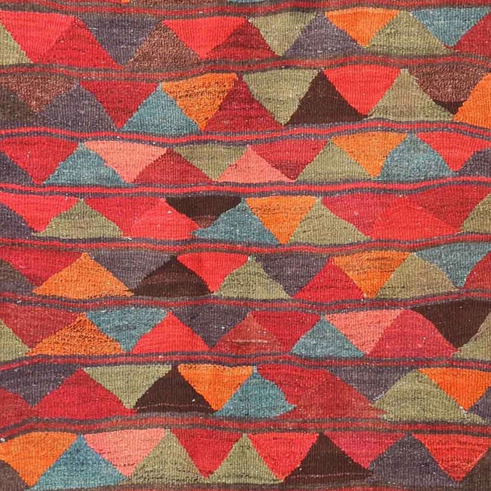 Contemporary Red Oriental Rug, con2966