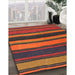 Machine Washable Contemporary Sienna Brown Rug in a Family Room, wshcon2967