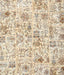 Contemporary Golden Blonde Gold Patchwork Rug, con2975