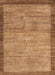 Contemporary Mango Orange Modern Rug, con297