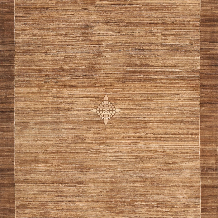 Machine Washable Contemporary Mango Orange Rug, wshcon297