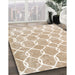 Machine Washable Contemporary Wheat Beige Rug in a Family Room, wshcon2984