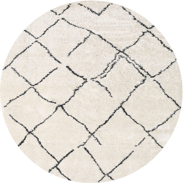Sideview of Contemporary Pale Silver Gray Solid Rug, con2986
