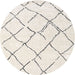 Sideview of Contemporary Pale Silver Gray Solid Rug, con2986