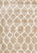 Contemporary Wheat Beige Trellis Rug, con2988