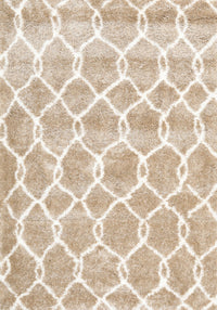 Machine Washable Contemporary Wheat Beige Rug, wshcon2988