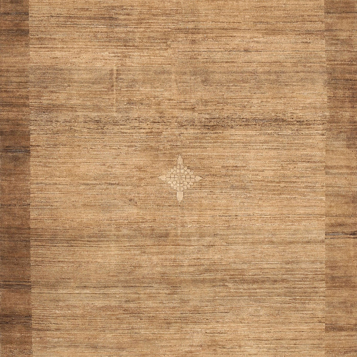 Machine Washable Contemporary Orange Rug, wshcon298