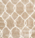 Contemporary Wheat Beige Trellis Rug, con2994