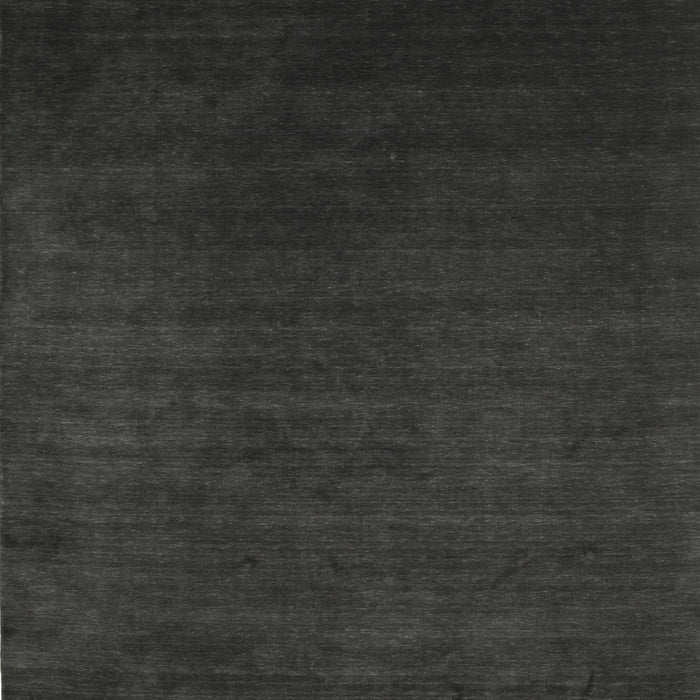 Contemporary Charcoal Black Modern Rug, con29