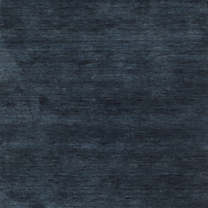 Contemporary Dark Blue Grey Blue Abstract Machine Washable Rug, wshcon2
