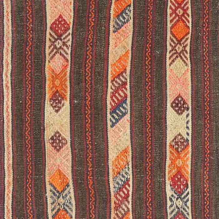 Machine Washable Contemporary Brown Red Rug, wshcon3000