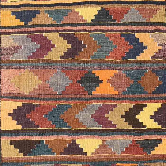 Machine Washable Contemporary Brown Red Rug, wshcon3001