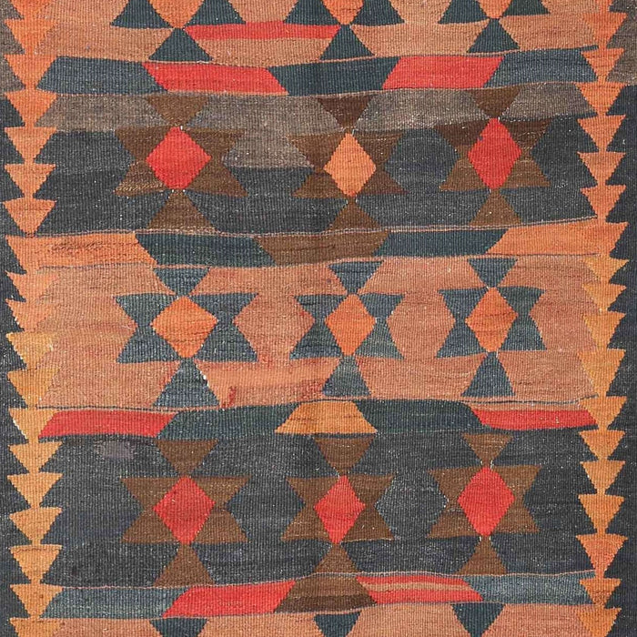 Contemporary Rust Pink Southwestern Rug, con3003