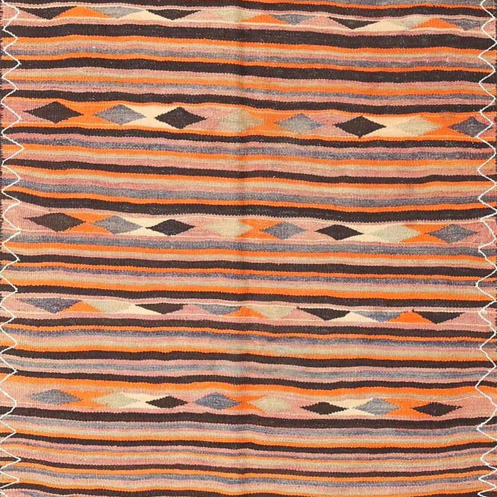 Contemporary Sienna Brown Oriental Rug, con3004