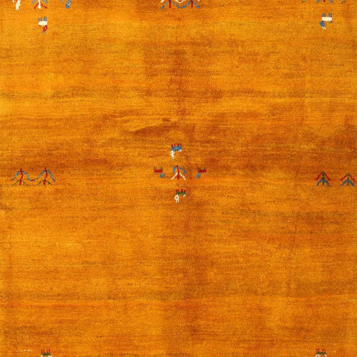 Contemporary Orange Red Modern Rug, con3012