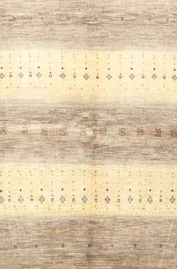 Machine Washable Contemporary Khaki Gold Rug, wshcon3013