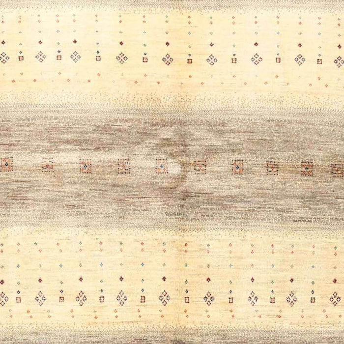 Machine Washable Contemporary Khaki Gold Rug, wshcon3013