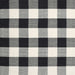 Contemporary Light Black Checkered Rug, con3015