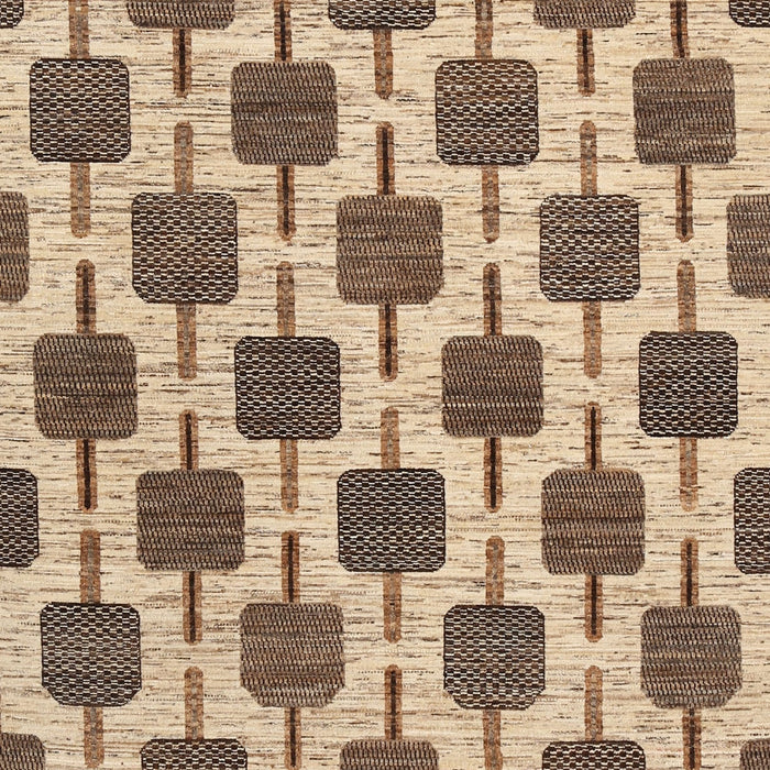 Machine Washable Contemporary Brown Rug, wshcon301