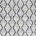 Square Contemporary Silver Gray Trellis Rug, con3020