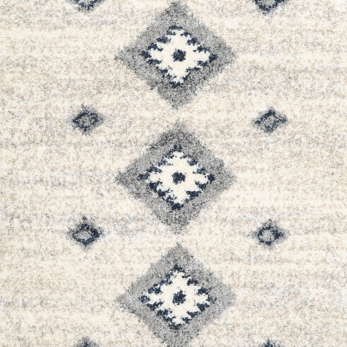 Machine Washable Contemporary Antique White Beige Rug, wshcon3021