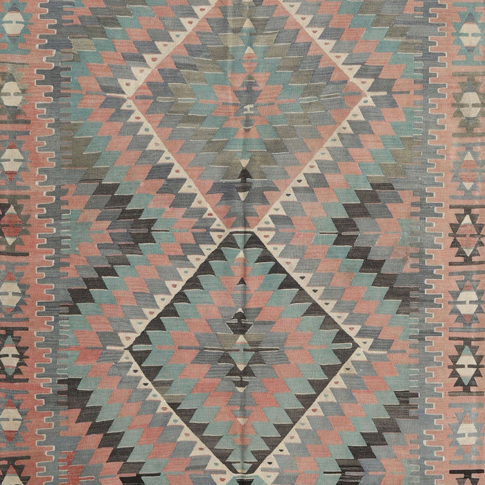 Contemporary Dark Almond Brown Modern Rug, con3023