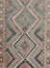 Contemporary Dark Almond Brown Abstract Machine Washable Rug, wshcon3023