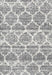 Contemporary Gray Trellis Rug, con3026