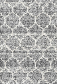 Machine Washable Contemporary Grey Gray Rug, wshcon3026