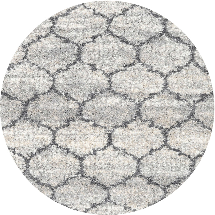 Square Machine Washable Contemporary Dark Gray Rug, wshcon3027