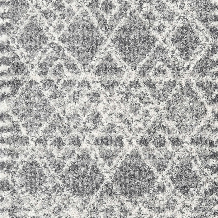 Contemporary Gray Trellis Rug, con3030