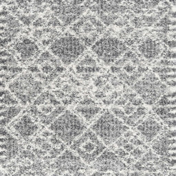 Sideview of Machine Washable Contemporary Grey Gray Rug, wshcon3030
