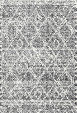 Contemporary Gray Trellis Rug, con3033