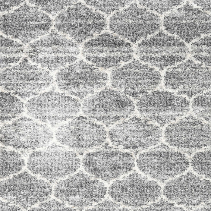 Sideview of Contemporary Light Gray Abstract Machine Washable Rug, wshcon3035