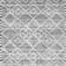 Sideview of Contemporary Light Gray Abstract Machine Washable Rug, wshcon3037