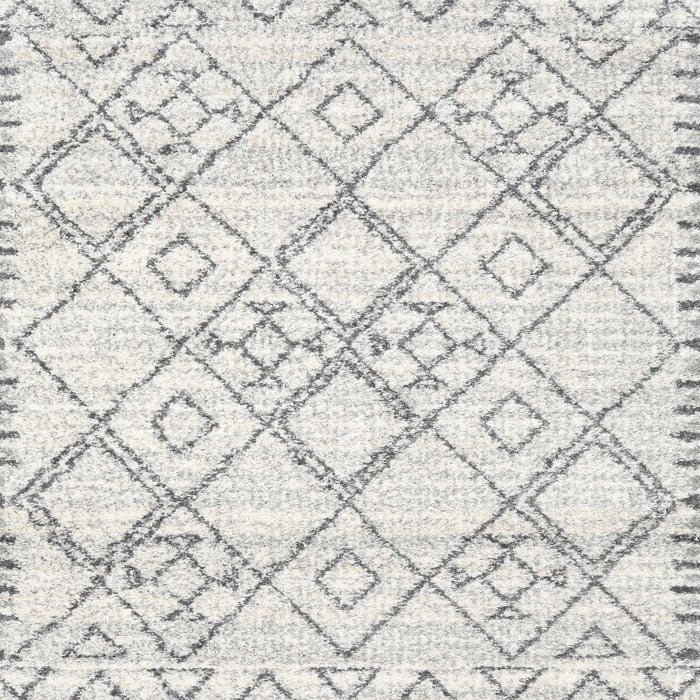 Sideview of Machine Washable Contemporary Off White Beige Rug, wshcon3038