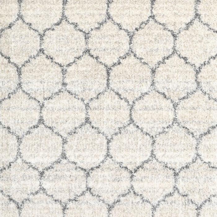 Machine Washable Contemporary Pale Silver Gray Rug, wshcon3039