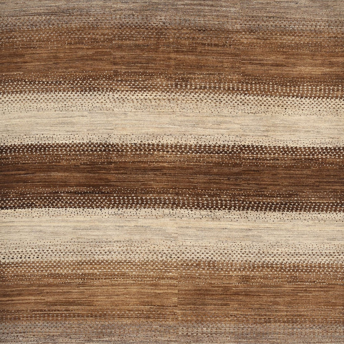 Machine Washable Contemporary Saddle Brown Rug, wshcon303