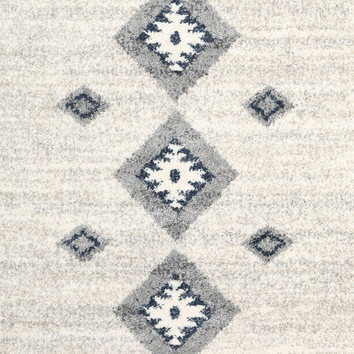 Machine Washable Contemporary Antique White Beige Rug, wshcon3046