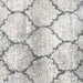 Sideview of Contemporary Dark Gray Abstract Machine Washable Rug, wshcon3048