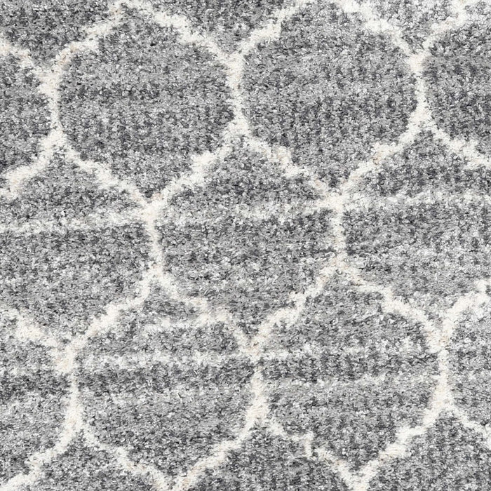 Sideview of Contemporary Gray Abstract Machine Washable Rug, wshcon3050
