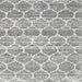 Sideview of Machine Washable Contemporary Grey Gray Rug, wshcon3057